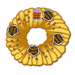 00かぼちゃリングケーキ