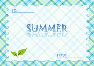 夏のメッセージカード5